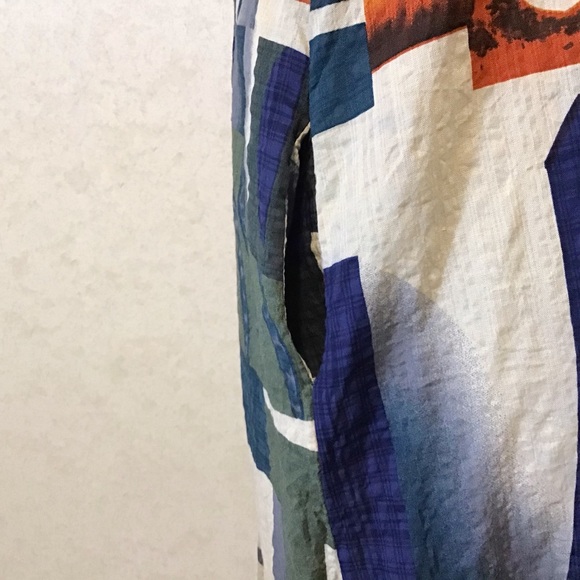 Besca Short-Sleeved Patterned Sheath Dress - Picture 13 of 16